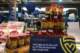 Trưng bày nhận diện hàng thật – giả